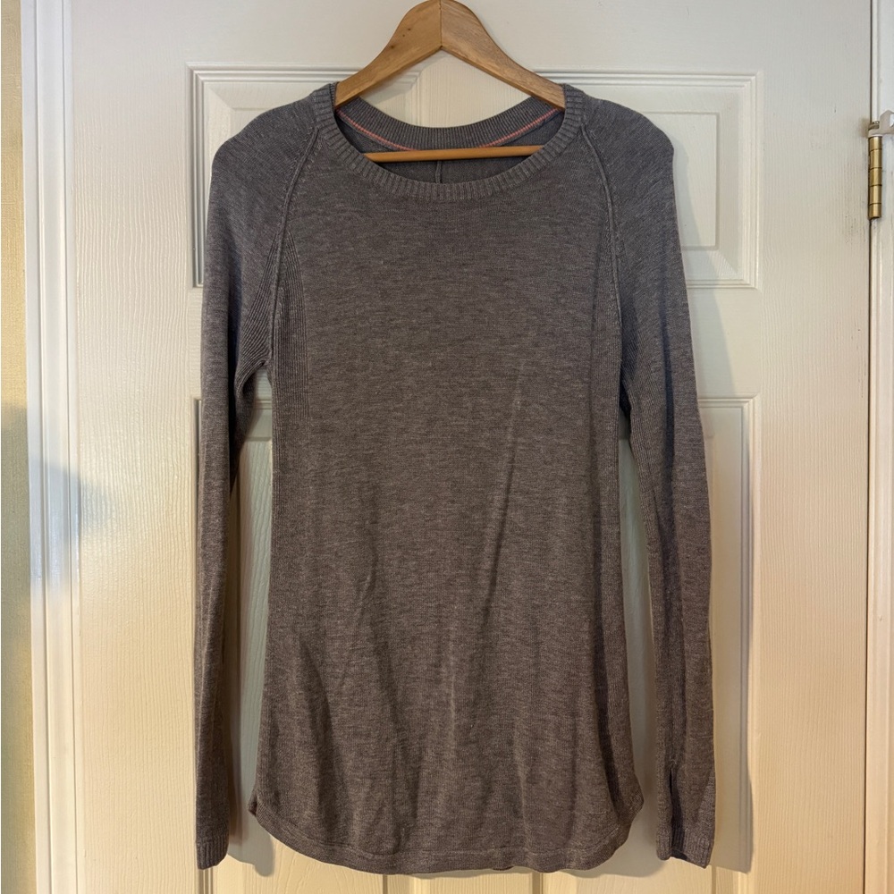 Lululemon Grey Long Sleeve Women's Top